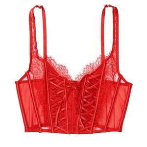 Victoria Secret - DREAM ANGELS
Unlined Lace-Up Corset Top   ST 11177017